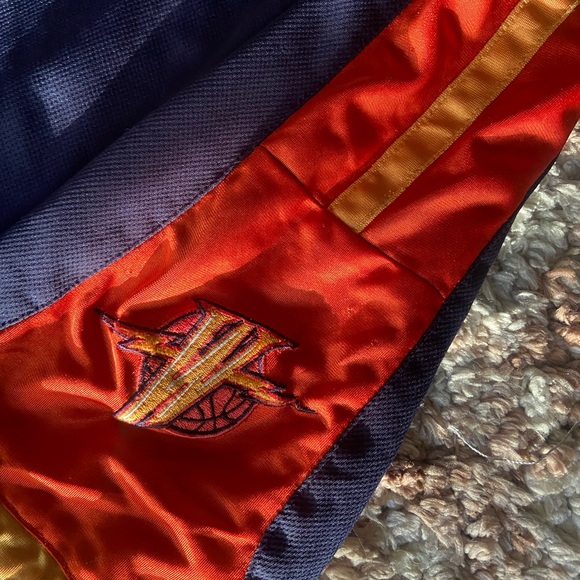 NBA Golden State Warriors x Adidas Shorts Men’s size XL in Navy - Picture 3 of 5